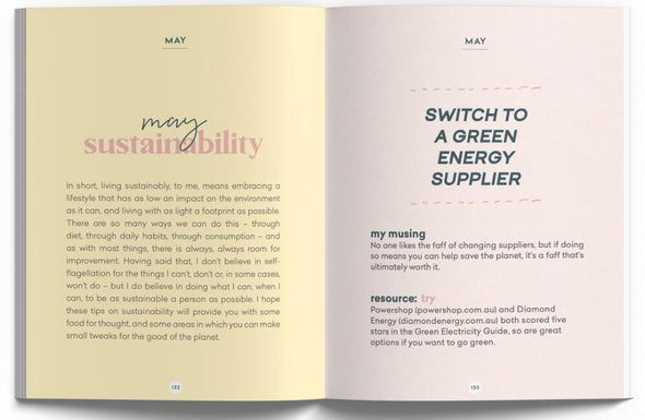 365 days of sustainability by Lisa Messenger