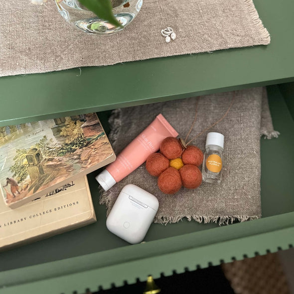 Felt Fresheners - Australian Florals in the bedside drawer
