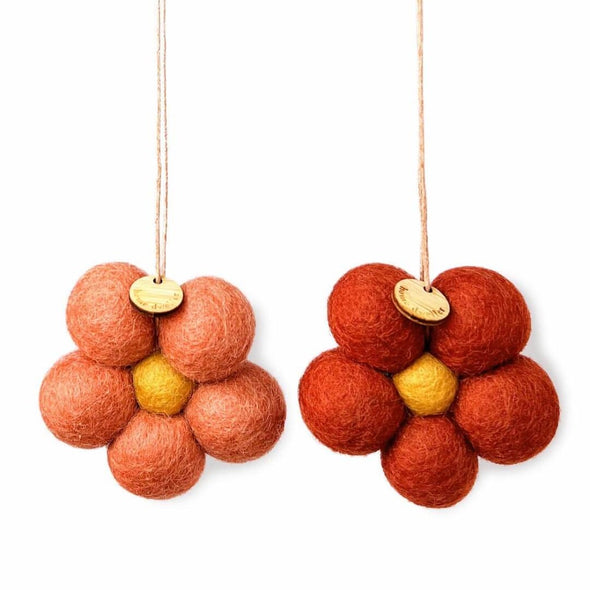 Felt Fresheners - Australian Florals close up