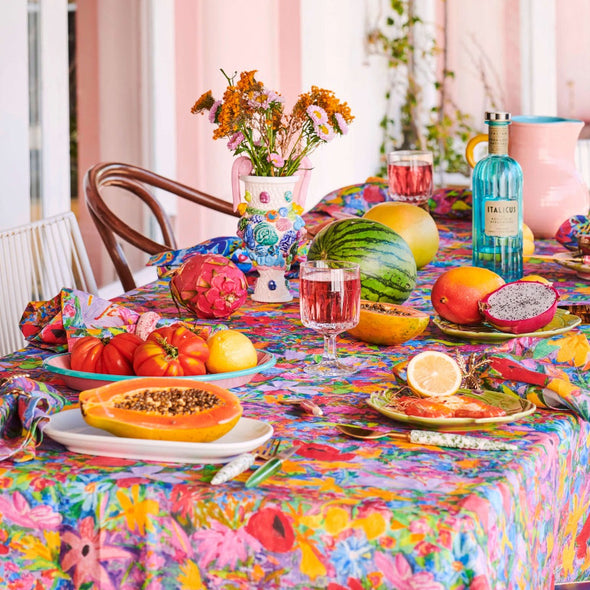 Kip&Co X Ken Done Butterfly Dreams Linen Tablecloth