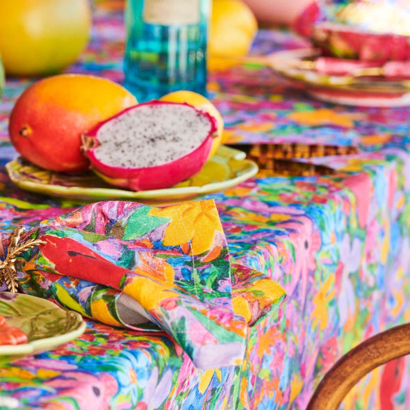 Kip&Co X Ken Done Butterfly Dreams Linen Tablecloth