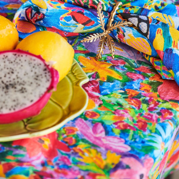 Kip&Co X Ken Done Butterfly Dreams Linen Tablecloth