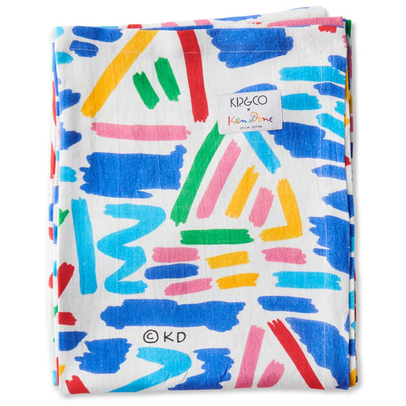 Kip&Co X Ken Done Little Tackers Linen Tablecloth