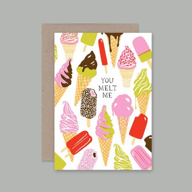 Melt Me Card by AHD Paper Co