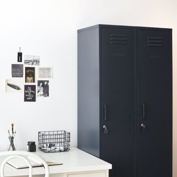 The Skinny Locker In Slate by Mustard Made