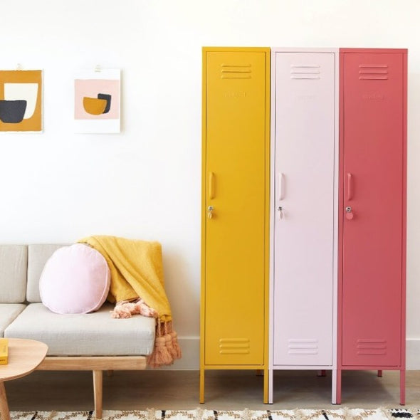 The Skinny Locker In Mustard by Mustard Made