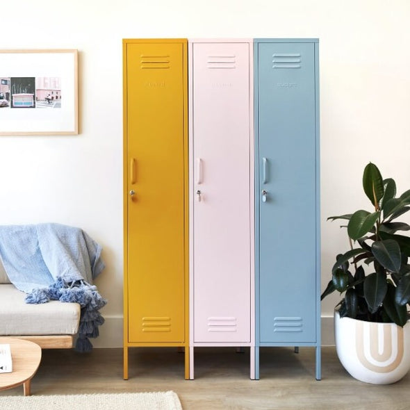 The Skinny Locker In Mustard by Mustard Made