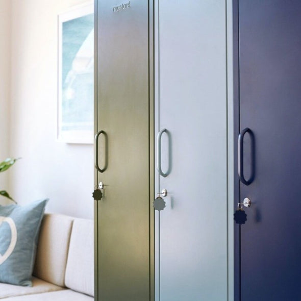 The Skinny Locker In Navy by Mustard Made