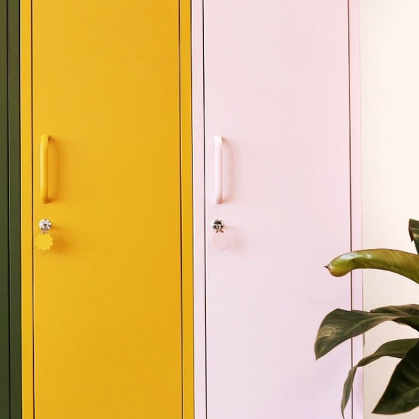 The Skinny Locker In Mustard by Mustard Made