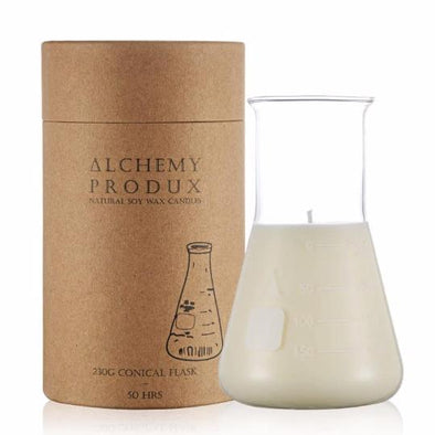 Alchemy Produx conical candle with packaging