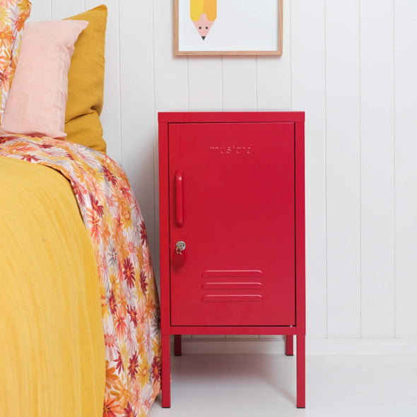The Shorty Locker in Poppy