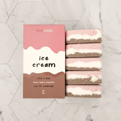 Ice Cream Mini Bath Bombs