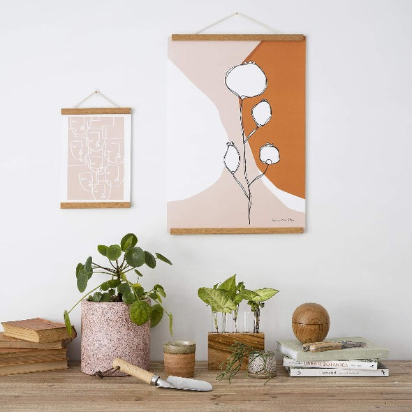 21cm Magnetic Print Hanger by Home Dweller