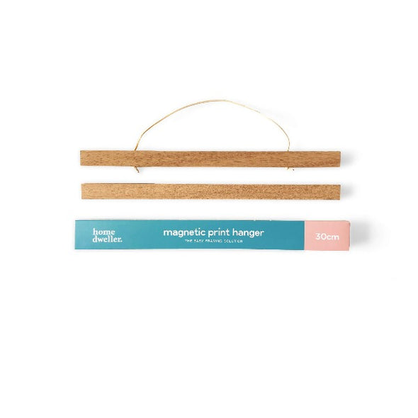 30cm Magnetic Print Hanger by Home Dweller