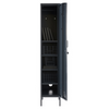 The Skinny Locker In Slate by Mustard Made