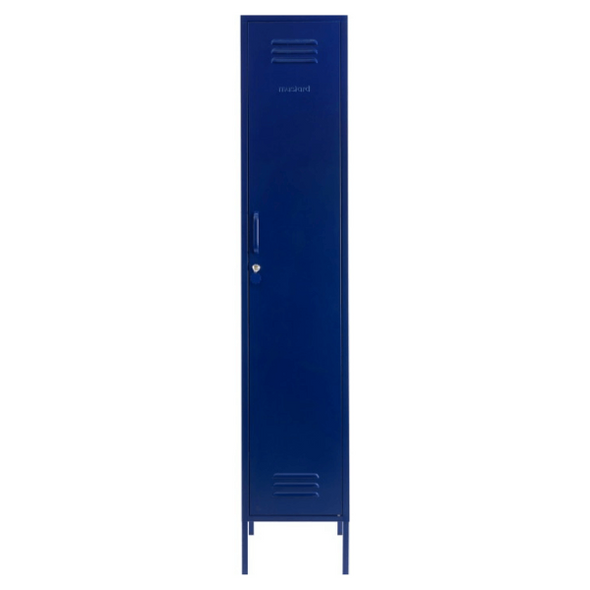 The Skinny Locker In Navy by Mustard Made