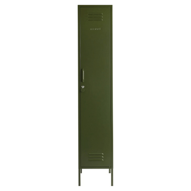 The Skinny Locker In Olive by Mustard Made