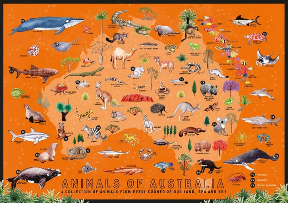 Animals of Australia puzzle