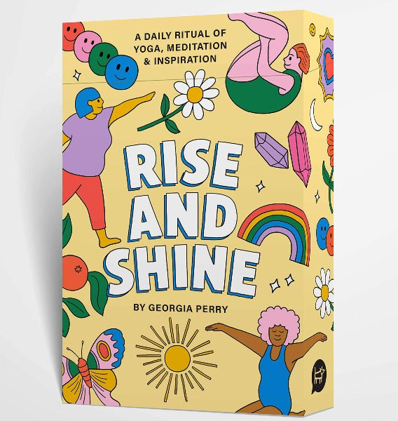 Rise and Shine yoga cards by Georgia Perry