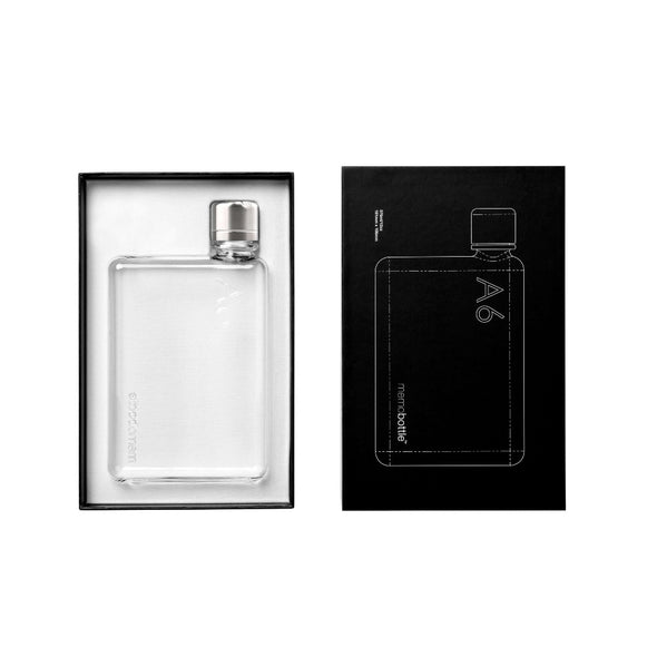 A6 memobottle in packaging