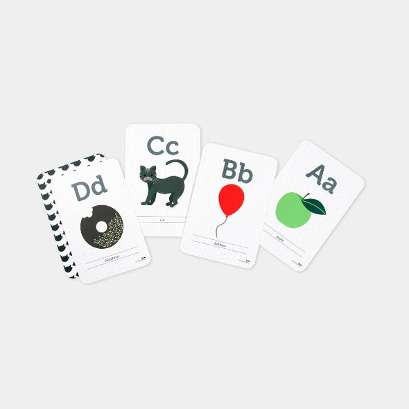 Alphabet Flash Cards by Two Little Ducklings