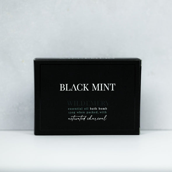 Black Mint Bath Bomb