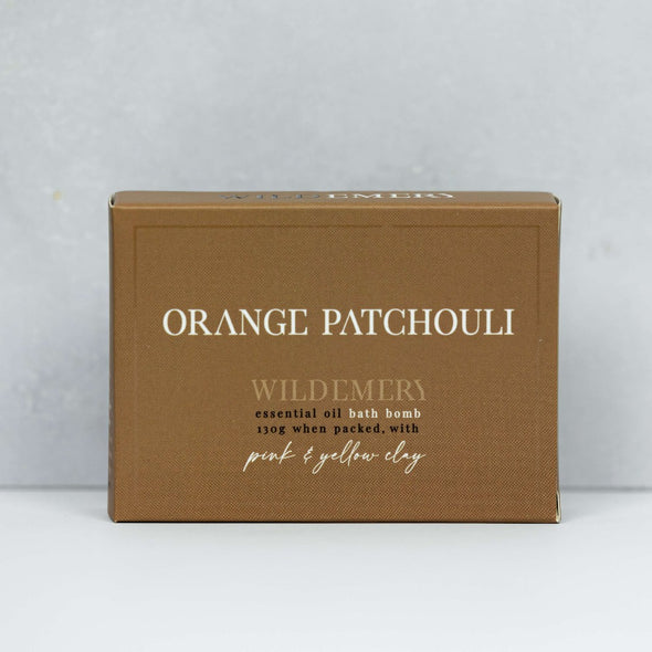 Orange Patchouli Bath Bomb