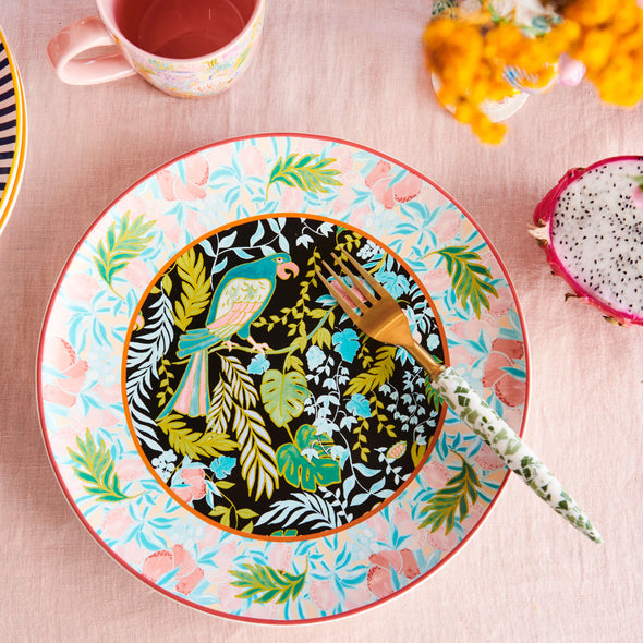 Birds Of Paradise Dinner Plate 2P Set