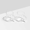 Wave mugs in clear