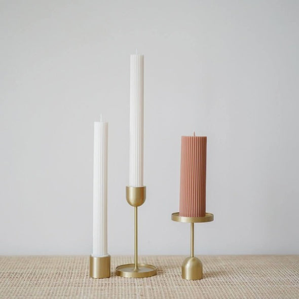 Wide Column Pillar Candle  by Black Blaze