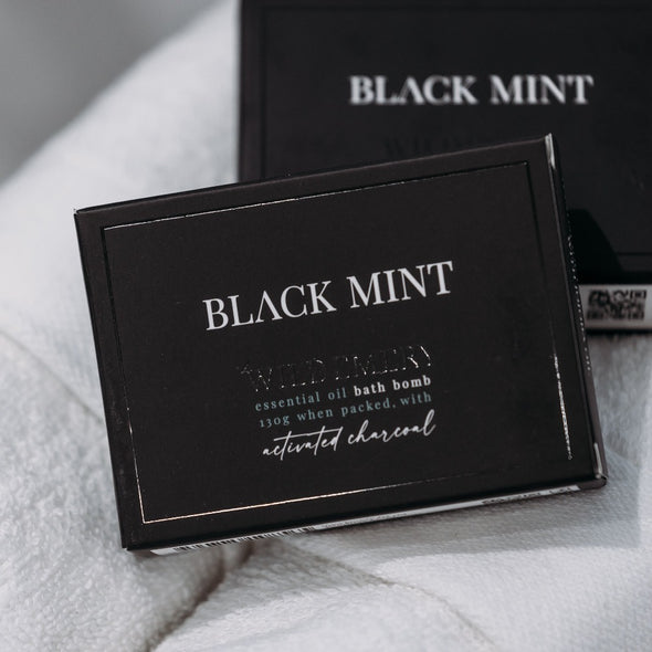 Black Mint Bath Bomb