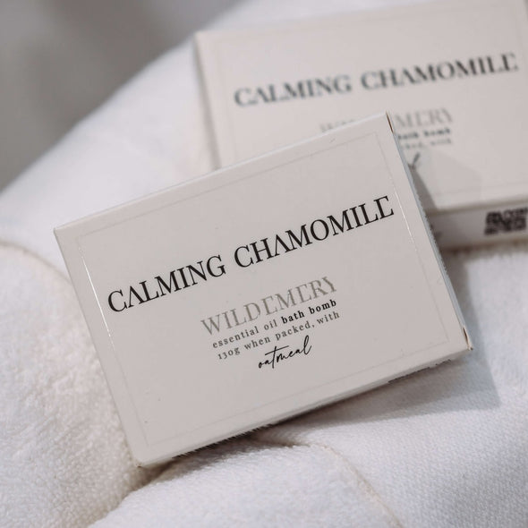 Calming Chamomile Bath Bomb