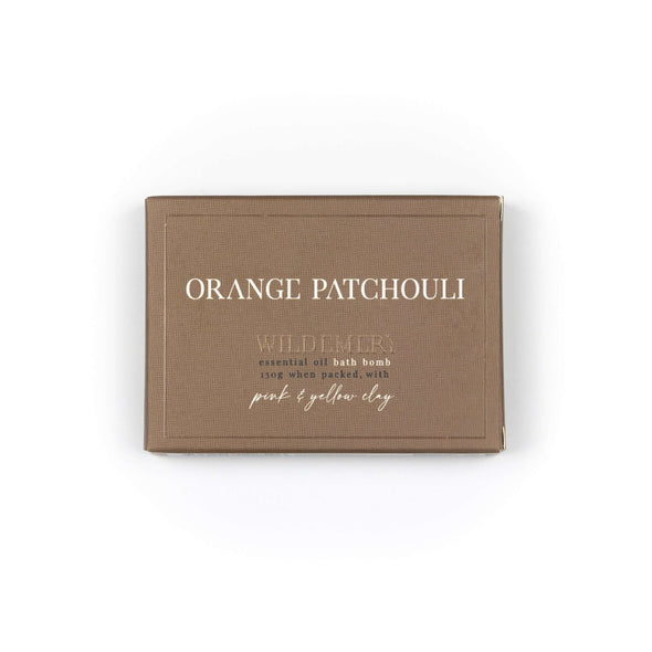 Orange Patchouli Bath Bomb