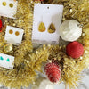 Burbridge and Buke Christmas earrings