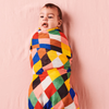 Harlequin Party Bamboo Swaddle