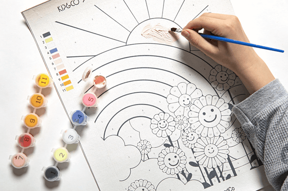 Kids Paint by Numbers - Flower Power