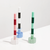 Wave Candle Holder - Blue