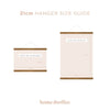 21cm Magnetic Print Hanger by Home Dweller