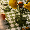 Large Jewel Vase in Green