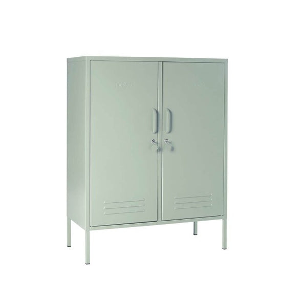 the midi in sage by Mustard Made