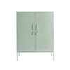 the midi in sage by Mustard Made