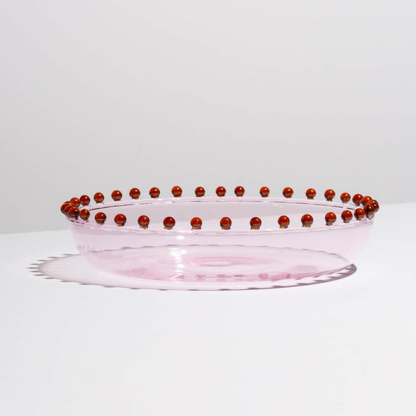 Pearl Platter in Pink + Amber by Fazeek