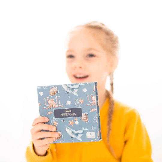 Girl with ocean box