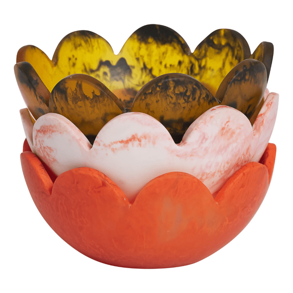 Petal Bowl in Treacle by Sage and Clare