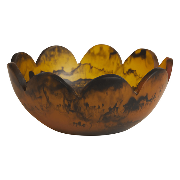 Petal Bowl in Treacle by Sage and Clare