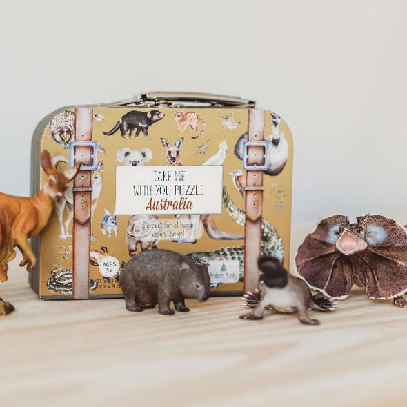 Australia "Take Me With You" Puzzle BY Modern Monty