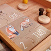 Woodland Counting Puzzle by Modern Monty