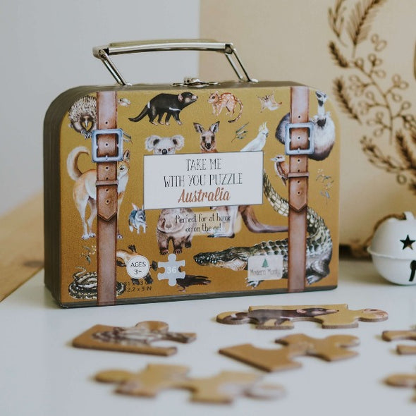 Australia "Take Me With You" Puzzle BY Modern Monty