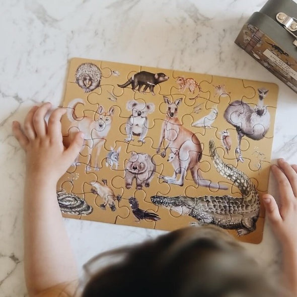 Australia "Take Me With You" Puzzle BY Modern Monty