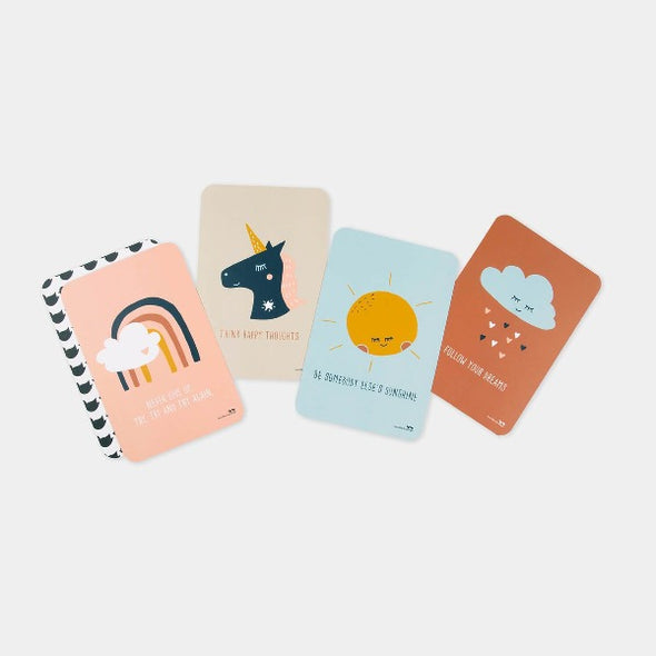 Rainbow Affirmations Memory + Snap Game by Two Little Ducklings